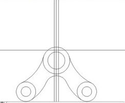 CAD辅助设计中怎么在CAD中画杠杆平面图