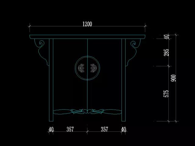 CAD怎么绘制中式家具平面图？